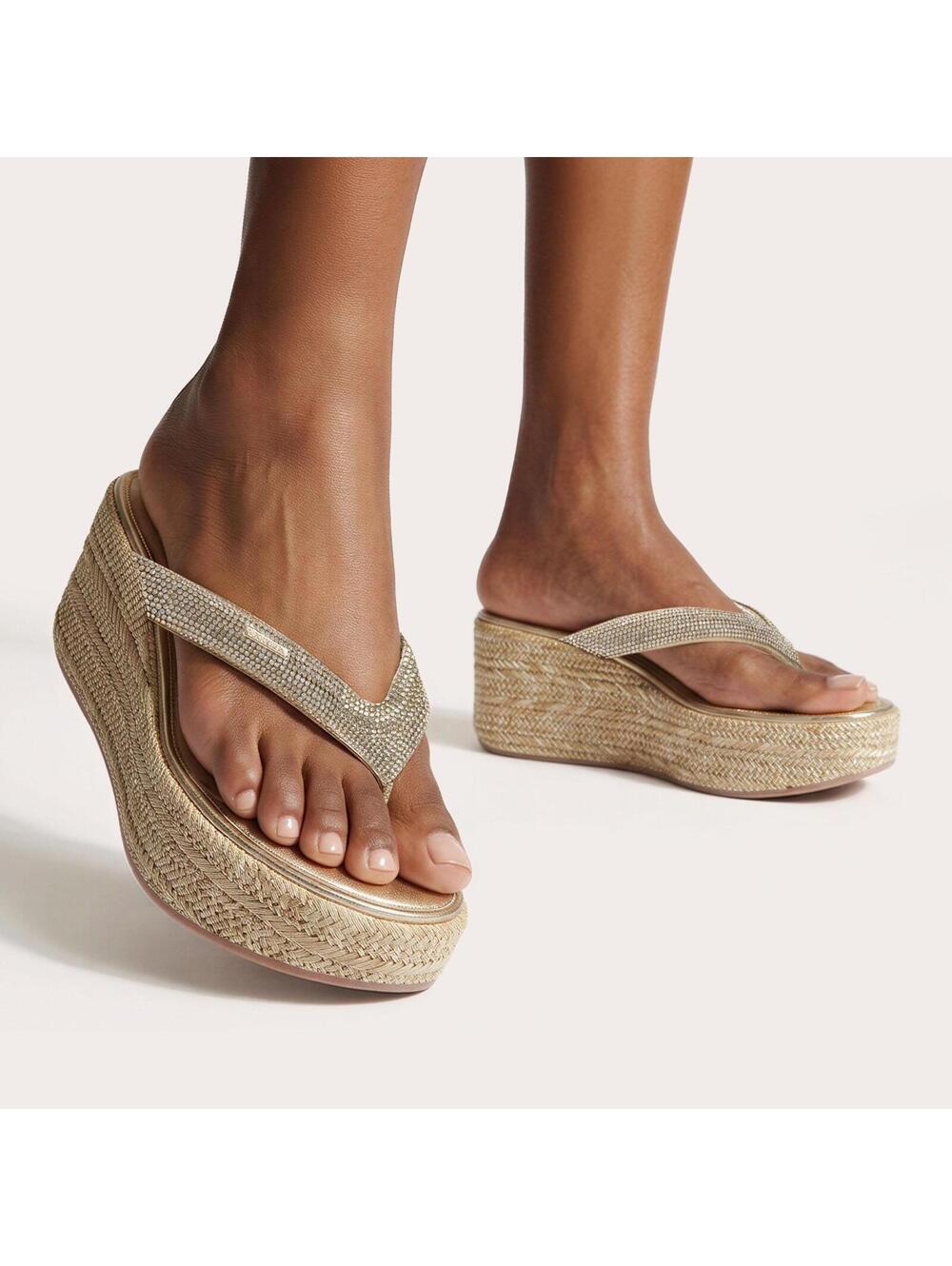 Carvela Riviera Flatform Gold EU 37 / US 6.5
